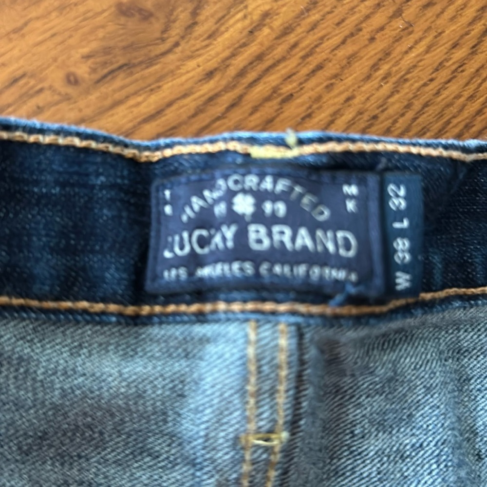Men’s Lucky Jeans. Dark Denim 38x32 Excellent Condition